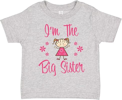 inktastic The Big Sister Toddler T-Shirt in Saudi Arabia