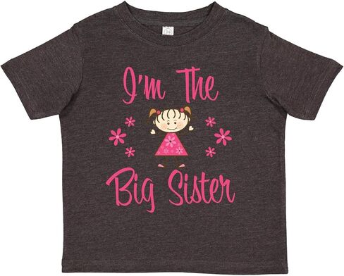 inktastic The Big Sister Toddler T-Shirt in Saudi Arabia