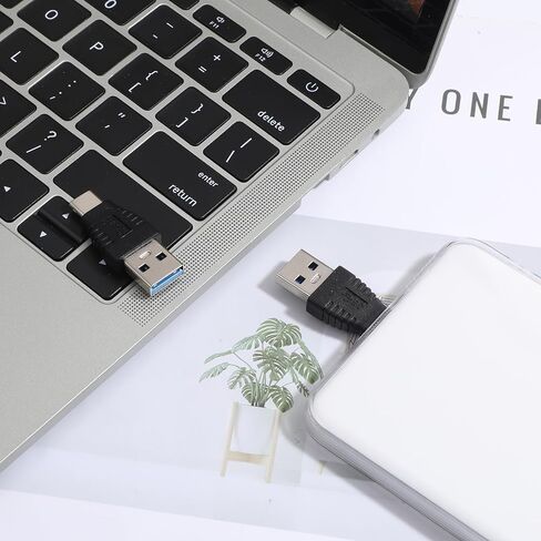 2 حزمة محول USB C ذكر إلى ذكر، محول USB 3.0 USB-C ذكر إلى ذكر متوافق مع الهواتف المحمولة/أجهزة الكمبيوتر/أجهزة الكمبيوتر المحمولة in Kuwait