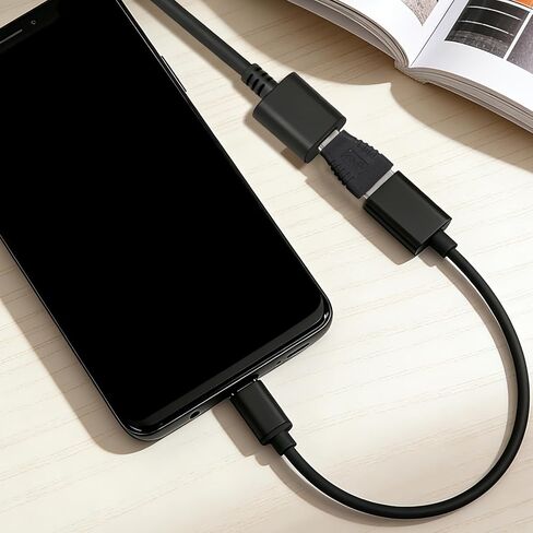 2 حزمة محول USB C ذكر إلى ذكر، محول USB 3.0 USB-C ذكر إلى ذكر متوافق مع الهواتف المحمولة/أجهزة الكمبيوتر/أجهزة الكمبيوتر المحمولة in Kuwait