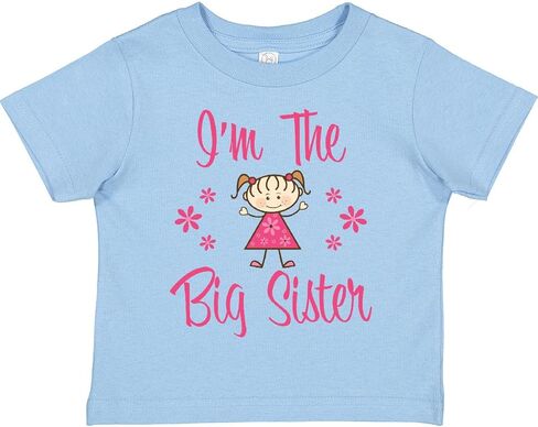 inktastic The Big Sister Toddler T-Shirt in Saudi Arabia