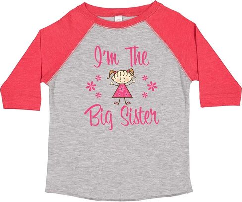 inktastic The Big Sister Toddler T-Shirt in Saudi Arabia