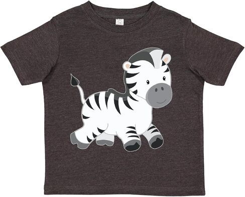 inktastic Zebra Toddler T-Shirt in Saudi Arabia