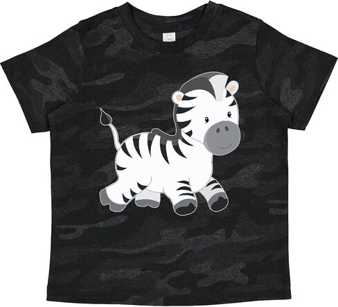 inktastic Zebra Toddler T-Shirt in Saudi Arabia