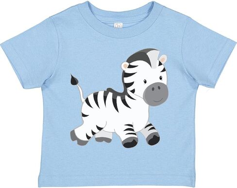 inktastic Zebra Toddler T-Shirt in Saudi Arabia
