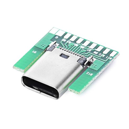 chenyang 10 Pack USB C DIY Connector USB 3.1 Type C 24Pin Male Plug Port Repair Replacement Solder Adapter with PCB Board in Kuwait