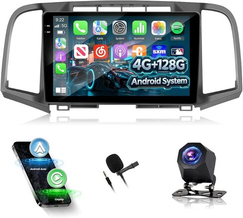 [4 + 64G] NHOPEEW Android 13 CAR RADIO TO TOYOTA VENZA 2008-2016 - CARPLAY اللاسلكي و Android Auto - 9 Inch 1280 * 720 HD Touch Screen Car Stereo - 32 Eq/WiFi/GPS/SWC + AHD Camera النسخ الاحتياطي in Kuwait