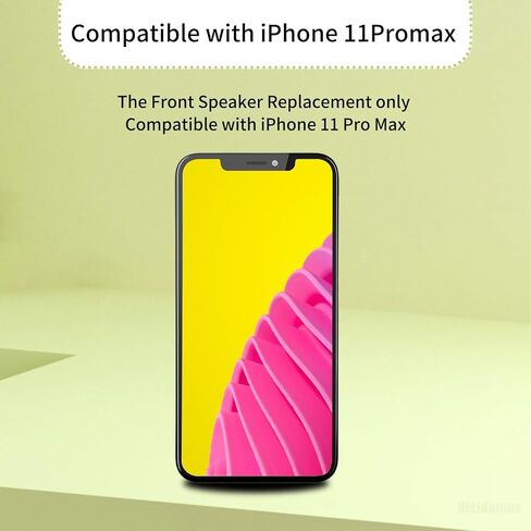 استبدال زر التحكم في مستوى الصوت لهاتف iPhone 11 Pro Max 6.5 بوصة، موصل كتم الصوت، مفتاح صامت، كابل مرن، شريط لوحة مفاتيح الصوت، حامل دعامة معدنية مثبتة مسبقًا 11Promax in Saudi Arabia