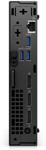 كمبيوتر مكتبي صغير Dell OptiPlex Micro Plus 7010، Intel Core الجيل الثالث عشر i7-13700T، ذاكرة وصول عشوائي 16 جيجابايت، 512 جيجابايت SSD، واي فاي، لوحة مفاتيح وماوس، Windows 11 Pro (متجدد) in Kuwait