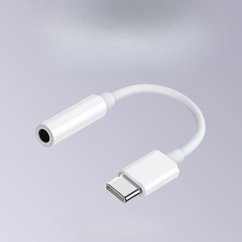 USB-C to 3.5mm Audio Adapter – Type-C Headphone Jack Cable for Smartphones and Tablets in Saudi Arabia