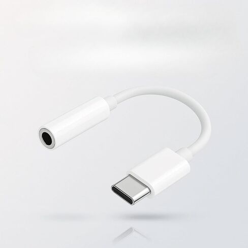 USB-C to 3.5mm Audio Adapter – Type-C Headphone Jack Cable for Smartphones and Tablets in Saudi Arabia