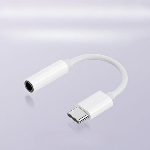 USB-C to 3.5mm Audio Adapter – Type-C Headphone Jack Cable for Smartphones and Tablets in Saudi Arabia