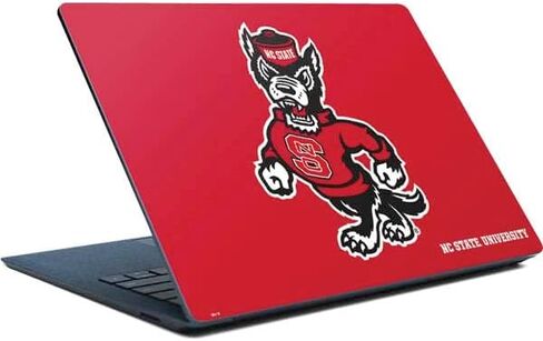 غلاف كمبيوتر محمول من Skinit متوافق مع كمبيوتر Surface المحمول - تصميم Wolfpack مرخص رسميًا من كلية NC State in Kuwait