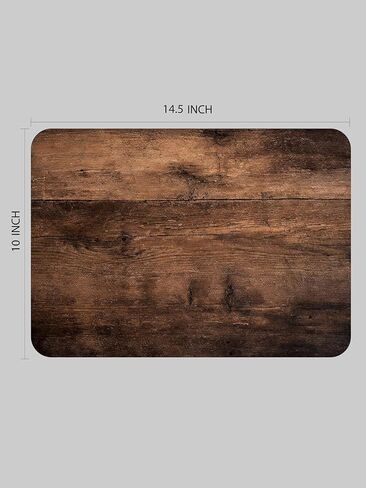 Laptop Skin Sticker Cover Decal Dark Wood- Universal Size - Fits All laptops up to a 16" Diagonal Size | Easy to Apply, Remove and Change Styles in Kuwait