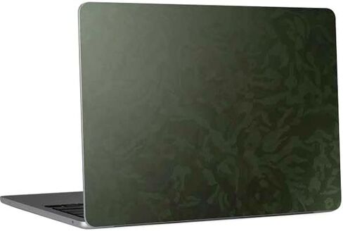 غلاف كمبيوتر محمول من Skinit متوافق مع جهاز MacBook Air 13in M4 (2025) - تصميم Black Shadow Camo in Kuwait