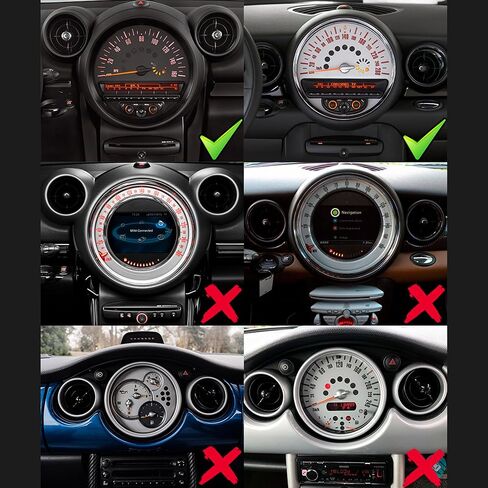 شاشة أندرويد 8 بوصة لميني كوبر R55 R56 R57 R58 R59 R60 R61 راديو تلقائي، CarPlay، Android Auto، انعكاس الشاشة، شاشة مقسمة، واي فاي، DVD، الملاحة، كاميرات المركبات، الموسيقى، Netflix Waze Spotify in Saudi Arabia