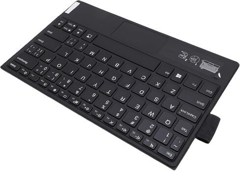 لوحة مفاتيح بلوتوث تعمل باللمس، تخطيط QWERTY لاسلكي قابل لإعادة الشحن مع زمن استجابة صفر، لجهاز ThinkPad X1 Fold Tablet in Saudi Arabia