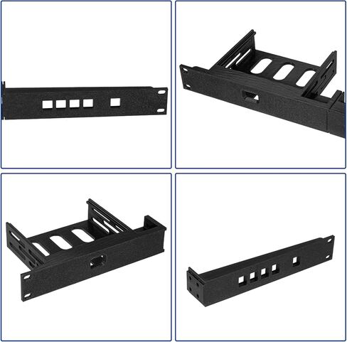 19" Rack Mount for Ubiquiti UniFi Cloud Gateway Ultra Max | 1U Rack Adapter for UCG-Ultra UXG-Max | Compatible with Keystone Panel | Ideal for Home Lab & Server Rack Setup (1) in Saudi Arabia