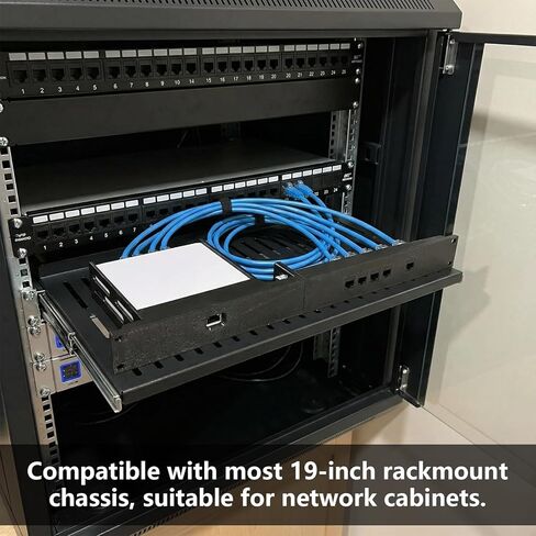 19" Rack Mount for Ubiquiti UniFi Cloud Gateway Ultra Max | 1U Rack Adapter for UCG-Ultra UXG-Max | Compatible with Keystone Panel | Ideal for Home Lab & Server Rack Setup (1) in Saudi Arabia