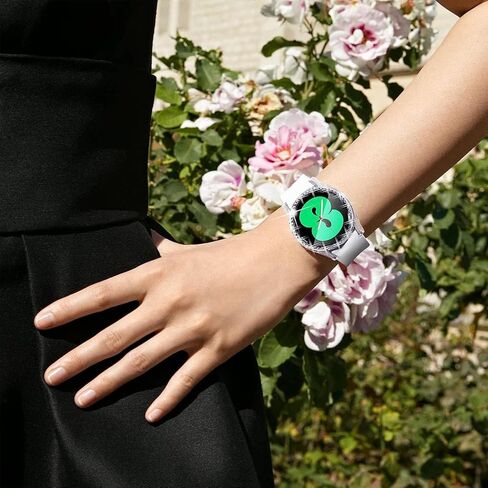 [عبوة من 3 قطع] حافظة لهاتف Galaxy Watch 5 Pro مقاس 45 مم، حافظة واقية بإطار بلينغ متوافقة مع ساعة Samsung Galaxy Watch 5 (ذهبي وردي/وردي/أسود) - 45 مم in Kuwait