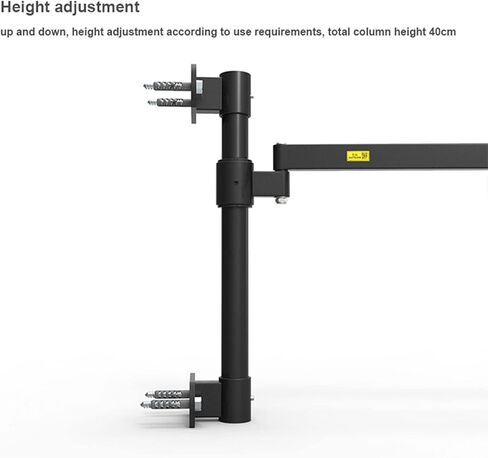 Wall Mount Laptop Stand - Swing/Tilt/Rotate Adjustable Screen Mount for 13-17 inch Laptops in Saudi Arabia