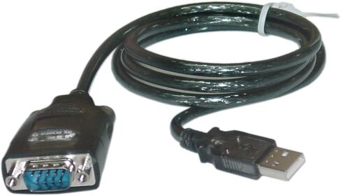 USB to Serial Adapter Cable, USB Type A Male to DB9 Male, 3 Foot in Saudi Arabia