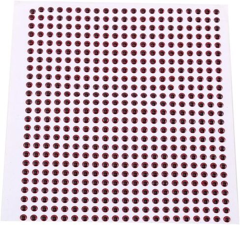 500PCS 3D Fishing Lure Eyes – Lifelike Bait Eyes Adhesive Tackle Accessory for DIY Lures, Fly Tying & Saltwater Fishing in Saudi Arabia
