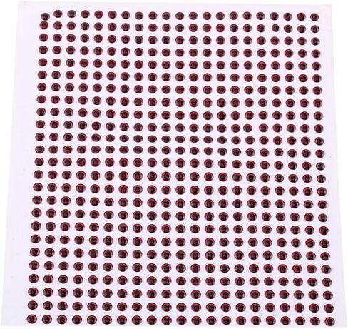 500PCS 3D Fishing Lure Eyes – Lifelike Bait Eyes Adhesive Tackle Accessory for DIY Lures, Fly Tying & Saltwater Fishing in Saudi Arabia