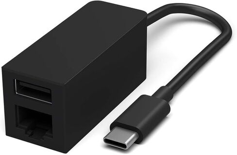 USB-C Type-C to Ethernet RJ45 and USB 3.0 Adapter HUB for Microsoft Surface, for MacBook Pro/Air, iPad Pro, Surface Laptop, Chromebook,XPS etc in Saudi Arabia