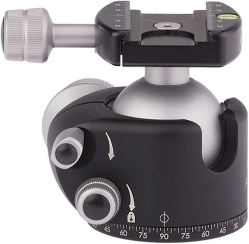 BH-55 رأس كروي احترافي مع مشبك بمقبض لولبي كامل الحجم in Kuwait