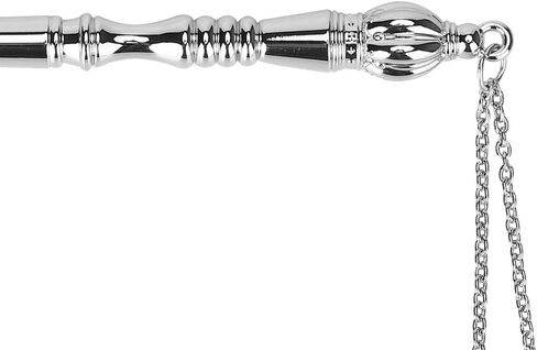 مؤشر BRTAGG Yad Torah، مؤشر الكتاب المقدس، أداة قراءة الكتاب المقدس (طول 6.7 سم، فضي)، هدايا يهودية، أعمال فنية من المعدن الشائع in Kuwait