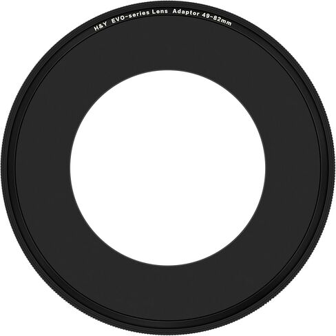 H&Y Magnetic Step Up Filter Ring 49 to 82mm, Ultra-Slim Aluminum Lens Filter Stepping Ring for Adapting 49mm Lens to an 82mm Filters, EVO Series in Saudi Arabia