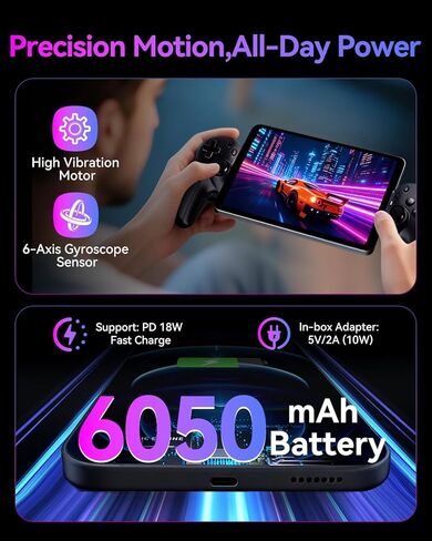 تابلت Android 15 مقاس 8.4 بوصة، Mediatek Dimensity 7300 ثماني النواة، 20(8+12)GB+256GB+2 تيرابايت، 90 هرتز 1920×1200 FHD Widevine L1، 4G LTE وWiFi 6E، Quad-GPS وBT5.4، كاميرا مزدوجة 20MP+5MP، 6050 مللي أمبير Bpad Mini Ultra in Kuwait