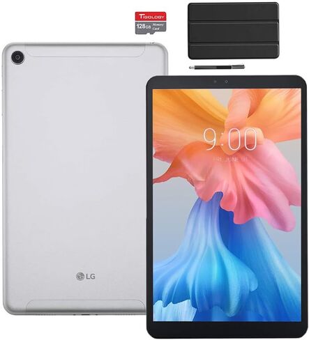 LG G PAD 5 10.1IN 32GB 4G LTE مفتوح، أندرويد 9.0، معالج Qualcomm MSM8996 Snapdragon، ذاكرة الوصول العشوائي 4 جيجابايت، تخزين 32 جيجابايت + بطاقة ذاكرة 128 جيجابايت، بلوتوث، مستشعر بصمات الأصابع in Kuwait