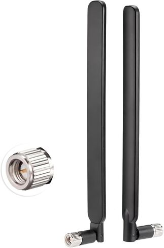 4G LTE Antenna 6dBi SMA Male Antenna (2-Pack) for 4G LTE Cellular Trail Camera Wireless Router Hotspot Gateway Modem Spypoint Flex-S Dark Flex-Plus Flex-M G-36 Flex Dual-Sim Cell-Link in Saudi Arabia