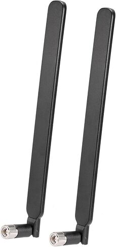 4G LTE Antenna 6dBi SMA Male Antenna (2-Pack) for 4G LTE Cellular Trail Camera Wireless Router Hotspot Gateway Modem Spypoint Flex-S Dark Flex-Plus Flex-M G-36 Flex Dual-Sim Cell-Link in Saudi Arabia