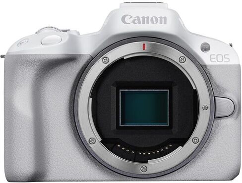 Canon EOS R50 Mirrorless Camera (White) Bundle | 24.2MP APS-C Sensor, Dual Pixel CMOS AF II & 4K Video Recording | Great for Travel & Content Creation (5812C002) + 64GB Memory Card + Camera Bag in Saudi Arabia