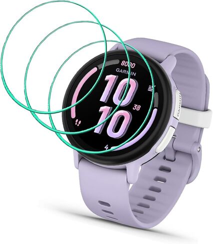 [3 عبوات] لواقي شاشة Garmin Bounce 2، HD Clear 9H صلابة مضادة للخدش ولا يوجد فقاعات من الزجاج المقوى طبقة حماية لساعة Garmin Bounce 2 Kids الذكية 1.2 بوصة in Saudi Arabia