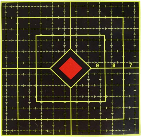 Splatter Target 6 Inch Reactive Paper Stickers, 100 Pcs, Self Adhesive Roll Hunting Accessories for Pistol Pellet Gun Rifle Shooting Practice Outdoor or Indoor Game in Saudi Arabia