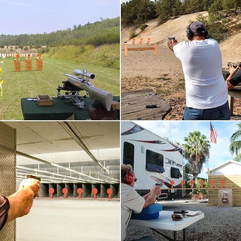 3/8" AR500 Steel Shooting Target 11" Auto Reset Target for Shooting Range Outdoor,Classic Popper,Orange,Suitable for Pistol, Rifle, Handgun, Shotgun, Rimfire in Saudi Arabia