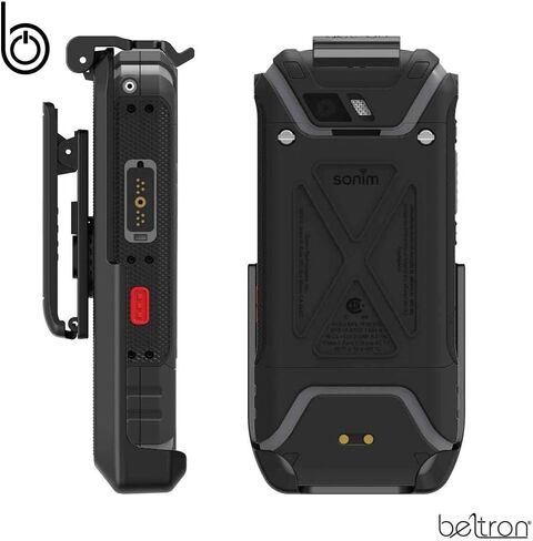 مشبك حزام BELTRON لجهاز Sonim XP5S، حافظة بمشبك حزام دوار عالي التحمل لجهاز Sonim XP5S XP5800 (AT&T FirstNet Sprint) ملاءمة آمنة ومزلاج سريع الفك (متين وموثوق وخفيف الوزن) - ليس لـ XP5 in Saudi Arabia
