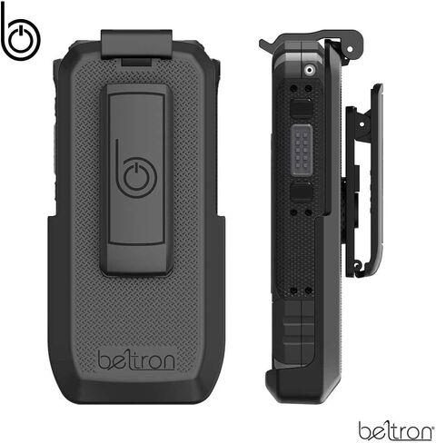 مشبك حزام BELTRON لجهاز Sonim XP5S، حافظة بمشبك حزام دوار عالي التحمل لجهاز Sonim XP5S XP5800 (AT&T FirstNet Sprint) ملاءمة آمنة ومزلاج سريع الفك (متين وموثوق وخفيف الوزن) - ليس لـ XP5 in Saudi Arabia