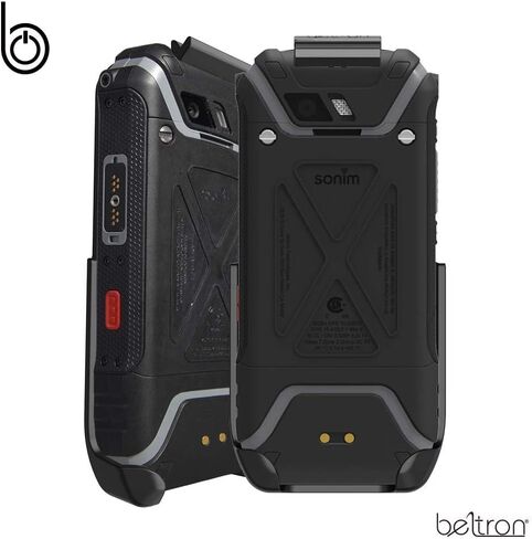 مشبك حزام BELTRON لجهاز Sonim XP5S، حافظة بمشبك حزام دوار عالي التحمل لجهاز Sonim XP5S XP5800 (AT&T FirstNet Sprint) ملاءمة آمنة ومزلاج سريع الفك (متين وموثوق وخفيف الوزن) - ليس لـ XP5 in Saudi Arabia