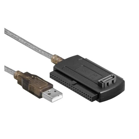 3 in1 USB 2.0 IDE SATA 5.25 S-ATA 2.5 3.5 بوصة كابل محول القرص الصلب HDD متوافق مع محول الكمبيوتر المحمول in Kuwait