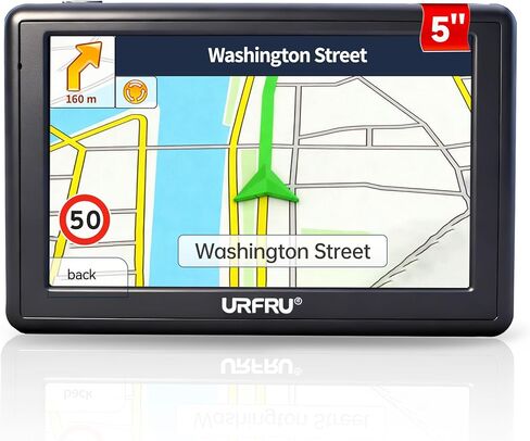 نظام ملاحي GPS للسيارة، حجم صغير لكابينة محدودة، خريطة 2026 غير متصلة بالإنترنت مع تحديثات مجانية مدى الحياة، شاشة لمس 5 بوصة، ملاحة عبر الأقمار الصناعية، توجيه صوتي، تنبيهات السرعة وحركة المرور، توجيه مخصص للسيارة in Kuwait
