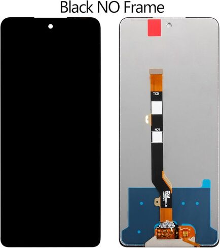 استبدال الشاشة لشاشة Tecno Spark 20 Pro KJ6 LCD لشاشة Tecno Spark 20 Pro KJ6 LCD التي تعمل باللمس مع أدوات (أسود بدون إطار) in Saudi Arabia