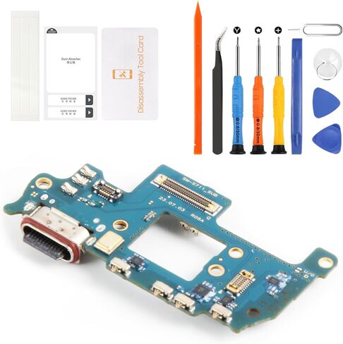 Charging Port Board Replacement for Samsung Galaxy S23 FE 5G SM-S711U S711B S711U1 S711W USB-C Charging Dock PCB USB Replacement with Tools (No Flex Cable) in Saudi Arabia