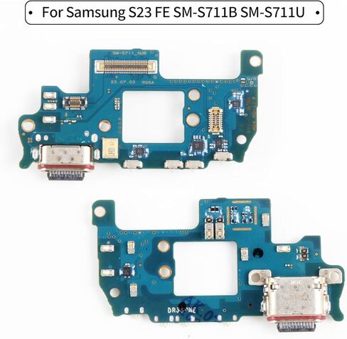 Charging Port Board Replacement for Samsung Galaxy S23 FE 5G SM-S711U S711B S711U1 S711W USB-C Charging Dock PCB USB Replacement with Tools (No Flex Cable) in Saudi Arabia