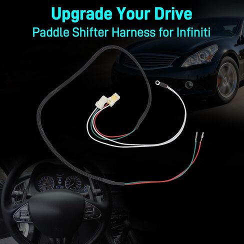 حزام أسلاك ناقل الحركة لإنفينيتي Q40 Q50 Q60 G25 G37 G35 M37 M56 M35 M45 2008-2010 - حزام بديل مثبت على عمود للنماذج غير الرياضية in Saudi Arabia