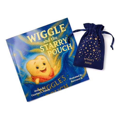 Wiggle and The Starry Pouch – A Magical Tooth Fairy Tradition for Kids | Book + Keepsake Tooth Pouch in Saudi Arabia